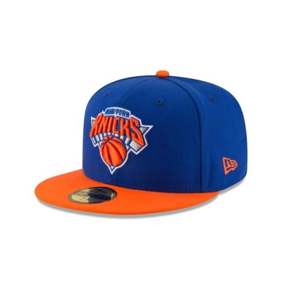 Sapca New Era New York Knicks NBA 2Tone 59FIFTY Fitted - Albastri